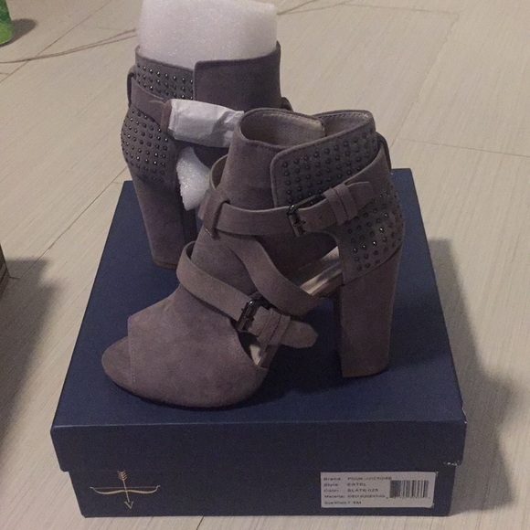 Pour La Victoire Estel Slate 025 boots - Picture 1 of 7